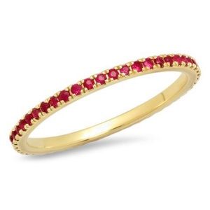 Stephanie Gottlieb Rainbow Stack Band - Ruby